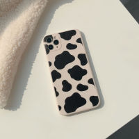 Retro cow print art japanese Phone Case for apple iPhone 13 12 11 Pro Max Xr Xs Max 7 8 Plus X 13mini 7Plus case Cute soft cover