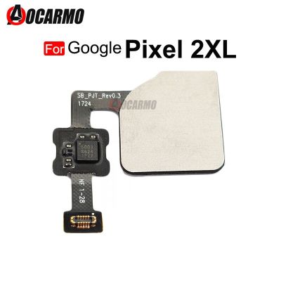 1ชิ้นเซ็นเซอร์ลายนิ้วมือปุ่มหน้าแรก F LEX สายเคเบิ้ลสำหรับ Google Pixel 2XL / 2 XL อะไหล่