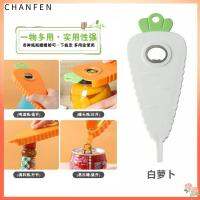 CHANFEN 2ชิ้นอเนกประสงค์ที่เปิดขวดหัวผักกาดส้มเปิดขวดขวดน้ำสีขาวเครื่องมือขันสกรูห้องครัว