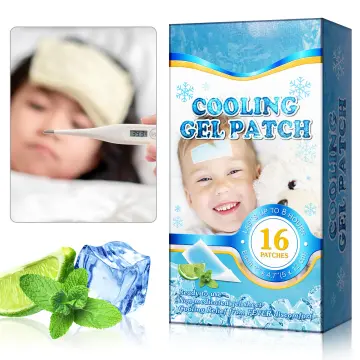 Baby Cooling Fever Discomfort Instant Cooling Soothe Pain Lower Temperature  Cool Headache Pad Fever Down Plaster