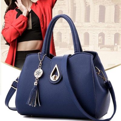 SMOOZA Famous Designer Brand Luxury Women Handbag 2021 Tassel Women Bag Top-Handle Bags Fashion Women Messenger Shoulder Bags