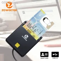 ลฟ์ Zoweetek-Leitor De Cartão Identicação Inteligente USB ID Eletrônico ISO 7816 EMV IC Chip DNIE ZW-12026-1