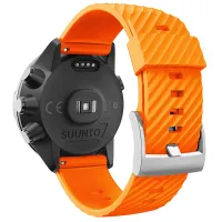 (ร้อน) สำหรับ Suunto 7Suunto 9เปลี่ยนสายรัดข้อมือซิลิโคนอ่อนนุ่มกีฬาสายนาฬิกาสำหรับ Suunto 9 baro 9 spartan 9 GPS 24. สายรัดนาฬิกา