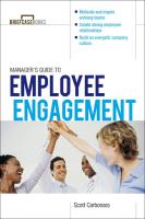 หนังสืออังกฤษใหม่ Managers Guide to Employee Engagement [Paperback]