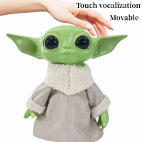 23ซม. Pvc Yoda รูป Grogu Touch Vocalization Action Figure ของเล่น Yoda Baby Star Wars The Mandalorian อะนิเมะตุ๊กตาของขวัญ