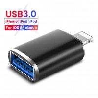 [Hot A] USB3.0อะแดปเตอร์ OTG สำหรับ iPhone IOS 13การส่งข้อมูลที่สูงกว่าเมาส์ U ดิสก์แป้นพิมพ์ USB USB 8อะแด็ปเตอร์ SSD สำหรับ iPhone 14 13 iPad