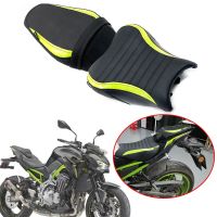 ที่นั่งคนขับ Z900ด้านหน้าสำหรับ Kawasaki Z 900 2017 2018 2019 2020 2021 2022มอเตอร์ไซต์ปลอกหมอนเบาะนั่งโดยสารด้านหลังใหม่2023