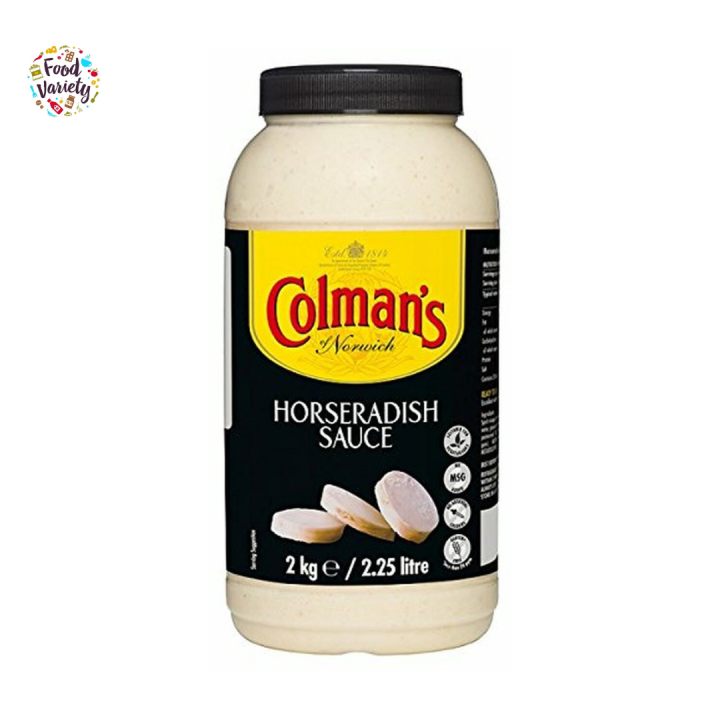 Colmans Horseradish Sauce 2kg โคลเเมนส์ ฮอรส์เรดิชซอส 2กิโลกรัม