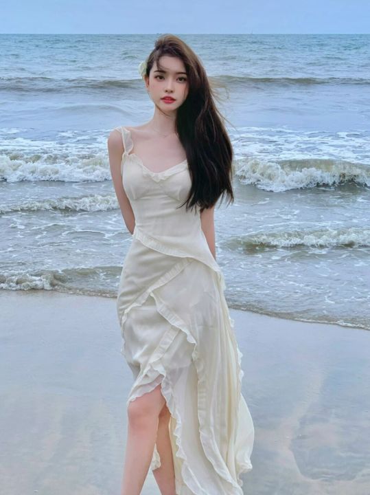 Sanya Seaside Holiday Váy Đi Biển 2024 Thời Trang Mới Mùa Hè ...