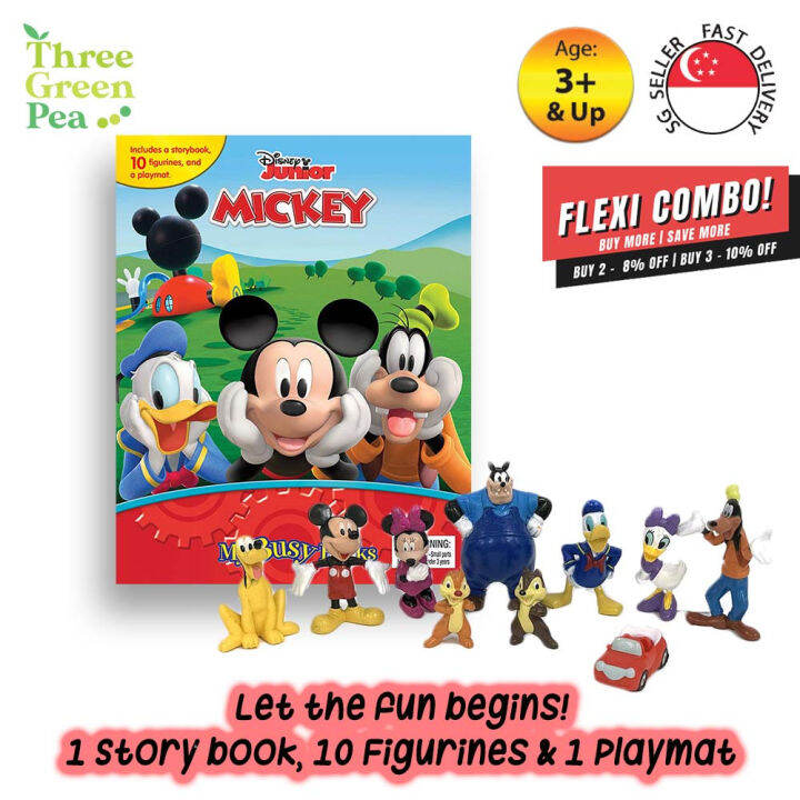 Mickey Mouse Clubhouse: Mouseka Fun! My Busy Books: Phidal