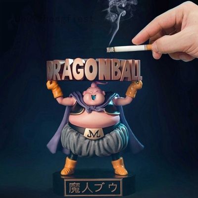 New Dragon Ball น่ารักไขมัน Majin Buu ตุ๊กตาที่เขี่ยบุหรี่ตุ๊กตาแอคชั่นของเล่นตกแต่งบ้านทำมือตุ๊กตาตกแต่งรุ่น