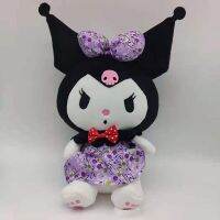 ❇Aernongyeyou ชุดเจ้าหญิง Kawaii Kuromi ชุดเดรสนิ่มลายการ์ตูนตุ๊กตาตุ๊กตาของเล่นยัดไส้ของขวัญของเล่นเด็กผู้หญิง