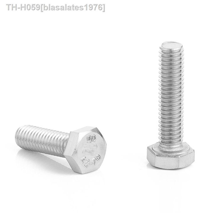 hot-2-20pcs-external-hexagon-screws-with-thread-m4-m5-m12-304-din933