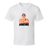 เสื้อยืด พิมพ์ลาย Andre The Giant Legend สไตล์วินเทจย้อนยุค คลาสสิก สําหรับผู้ชาย 80S Z3HN