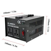 T&amp;H`Inligent Efficient Step Up Down Transformer ST-1000W Home-use 100V-220V Household Electrical Appliance Voltage Converter