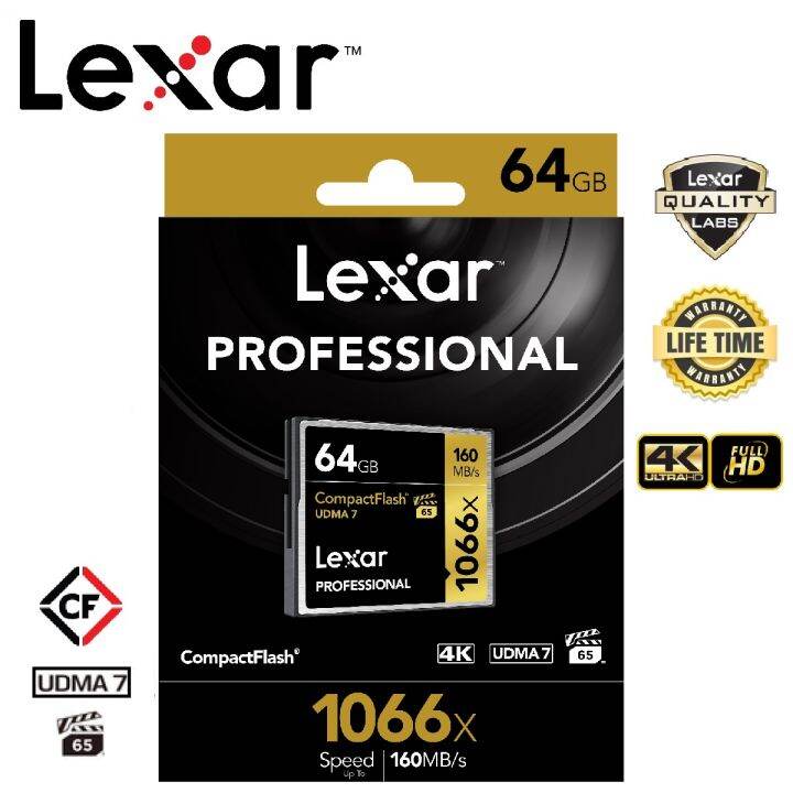 Lexar 1066x Compact Flash CF Memory Cards - Stewarts Photo