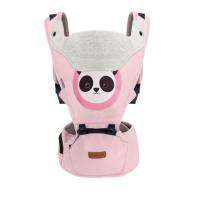 Best Baby เป้อุ้มเด็ก Baby Carriers Backpack Hipseat 4in1 สามารถนั่งและนอนได้ สะพายหน้าและสะพายหลังได้ (แรกเกิด-3ปี)/ชมพู