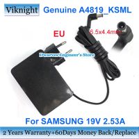 ♞☑2023ใหม่... EU Plug A4819 KSML อะแดปเตอร์ AC 19V 2.53A A4819KSML BN44-00886D แล็ปท็อปเครื่องชาร์จสำหรับซัมซุง V32F390SEXXXU ODYSSEY G5 Monitor