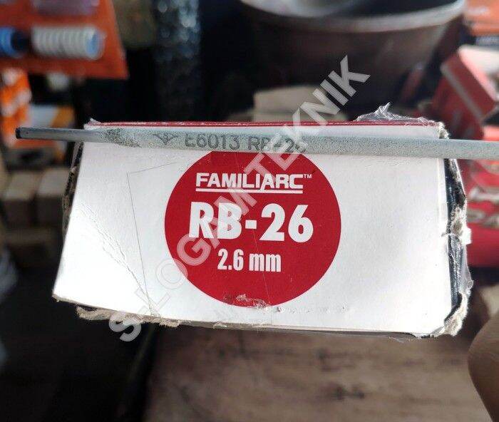 KAWAT LAS BESI RB 26 KOBE STEEL 2.6 MM 1 KG WELDING ELECTRODES RB26 ...