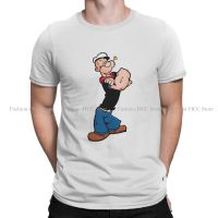 Otot Kawat O Neck Tshirt Popeye The Sailor Hot Blood Animation Classic T Shirt Men Clothes Fashion