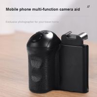 Wireless Bluetooth Selfie Shutter Booster for Andriod IOS Smartphone Remote Control Handle Grip Anti-Shake Stabilizer Stand