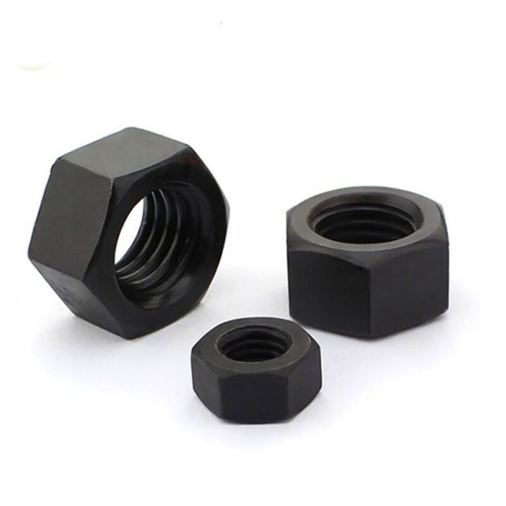 hexagon-hex-nuts-m2-m2-5m3-m4-m5-m6-m8-m10-m12-m14-m16-m18-m20-m22-m24-m27-black-oxide-carbon-steel-metric-nuts-nails-screws-fasteners