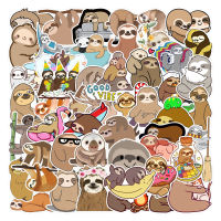 ?พร้อมส่ง?INS หมาชิบะ เฉื่อยชา sloth animal  sticker สติกเกอร์กันน้ำรูปแบบที่แตกต่างกัน 50ชิ้น