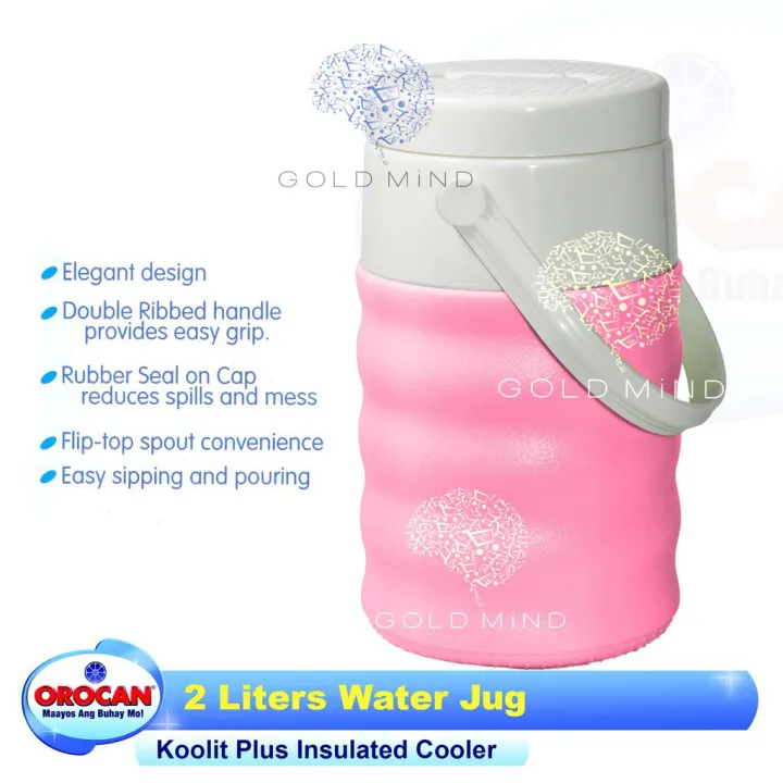 Heat insulation pot OROCAN KOOLIT PLUS IN 1.0L 2.0L WATER COOLER JUG