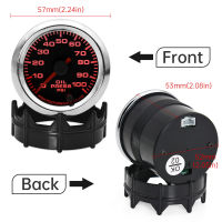 【cw】52mm Oil Pressure Gauge With Oil Pressure Sensor 18 NPT Universal 0-100PSI Oil Pressure Meter Holder Cup For Car Racing 12V 【hot】