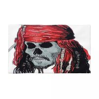 【jw】☢❇♘  Dead Mans Tale 40x70cm Face Brightly Printed Suitable for Travelling