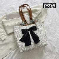 【พร้อมส่ง】wonderful story กระเป๋าสะพายข้าง คล้องไหล่  กระเป๋าถือผู้หญิง