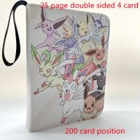 NEW200-400 Pcs Pikachu Photo Album Notebook Pokemon Game Collection Card Display Binder VMAX Letters Protector Cards Book Folder