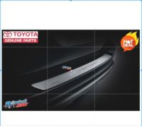 (ของแท้) แผ่นสแตนเลส กันรอยขอบกันชนท้าย กันรอย ด้านท้าย Toyota Fortuner โตโยต้า ฟอร์จูนเนอร์ 2015-2021