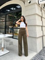 งานป้านพรมทอง PT028-1 Claudia V.2 classy pant