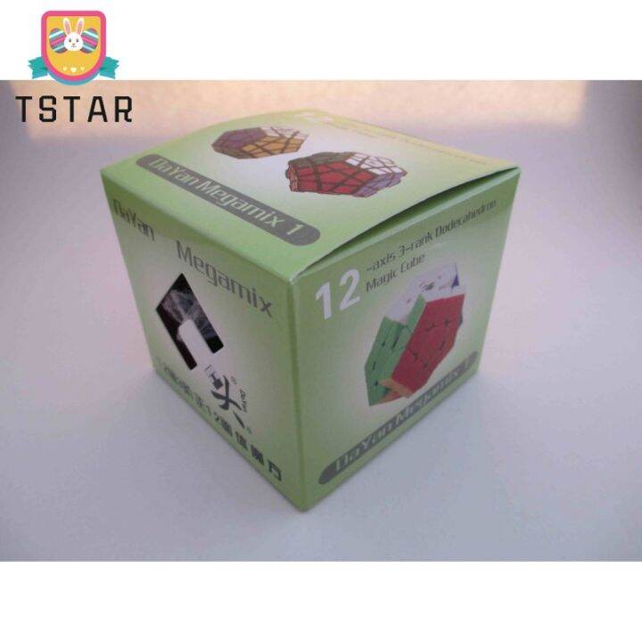 tstarlujex-dayan-megaminx-1-12แกนคิวบิกแบบสิบสองด้าน3ระดับพร้อมสันมุมหลากสี