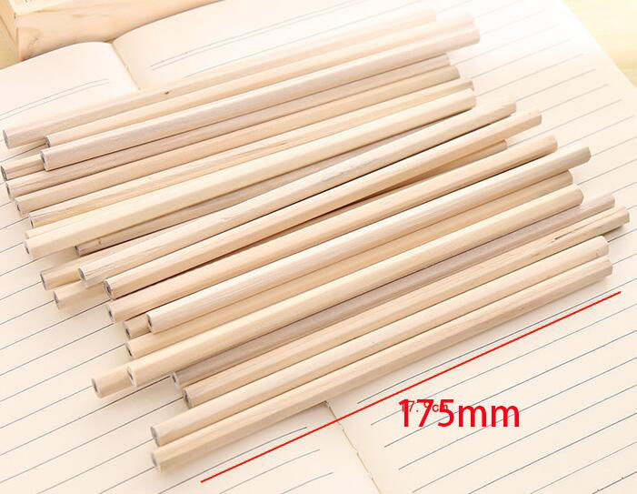 1pc-hb-wooden-sketching-pencil-office-and-school-writing-round-rod-long-smooth-drawing-easy-to-sharpen-175mm