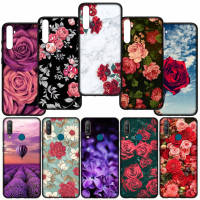 ซิลิโคน อ่อนนุ่ม เคสโทรศัพท์ หรับ iPhone 14 13 12 11 Pro XS Max X XR 6 7 8 6S Plus 6Plus 7Plus 8Plus 14+ 7+ 8+ 6+ 6S+ + 11Pro 14Pro 13Pro 12Pro ProMax 14Plus ปก S186 FC78 rose flower peony Phone Casing