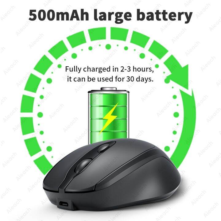 aieach-rechargeable-wireless-bluetooth-mouse-silent-wireless-comput-mous-usb-ergonomic-gamer-mouse-for-computer-laptop-macbook