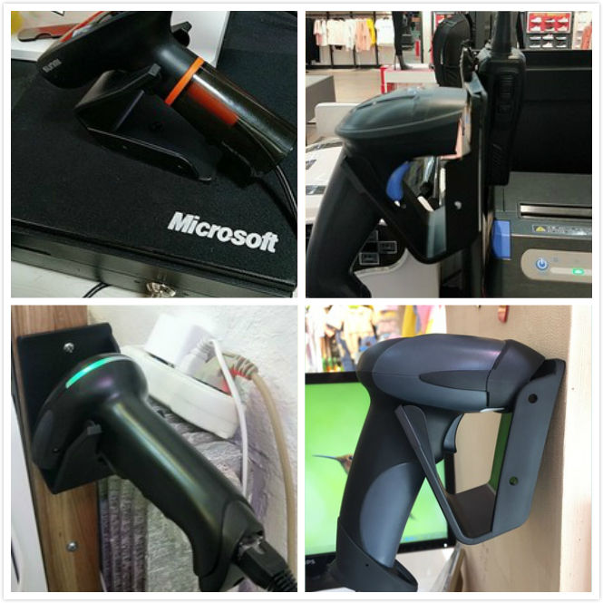 เครื่องอ่านบาร์โค้ด-สแกนบาร์โค้ด-ปืนยิงบาร์โค้ด-ชั้นวาง-ไร้สาย-wireless-scanner-barcode-ขาตั้ง-kd