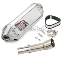 FZ1 Yoshimura Motorcycle Exhaust Muffler slip-on Middle link Pipe escape moto For Yamaha FZ1 Fazer FZ1s FZ1N FZ1000 2006-2015