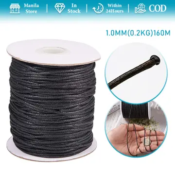 Waxed Thread, Wax String, Coated Cord Heavy Duty Polyester 284Yard 1Mm 150D  For Bracelets, Leather Craft Stitching Sewin - Thread, Wax String, Coated  Cord Heavy Duty Polyester 284Yard 1Mm 150D For Bracelets,
