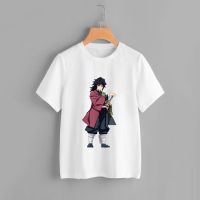 เสื้อยืดพรีเมี่ยม [Kimetsu No Yaiba] Demon Slayer เสื้อลายดาบพิฆาตอสูร สวยๆ ราคาถูก เสื้อยืดผ้าฝ้าย