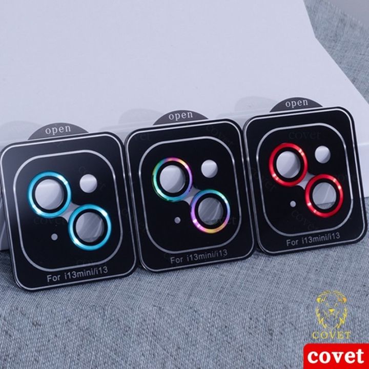 covet-ฟิล์มกระจกเลนส์กล้องสำหรับ-compatible-for-เคสไอโฟน11-12-13-14-13mini-นิรภัย-ใส-ฟิล์มกันรอยกล้อง-ฟิล์มกระจกนิรภัยกันรอยเลนส์กล้อง-แบบเต็ม