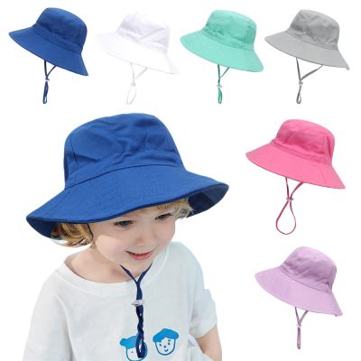 【CC】 0-8 Years Boys Outdoor Anti Uv Protection Beach Cap Baby Breathable Hat Wide Brim Kids 2023