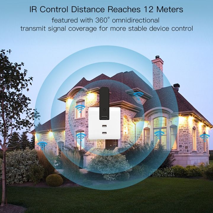 tuya-smart-rf-ir-remote-control-wifi-usb-power-smart-home-for-air-conditioner-tv-lg-tv-support-alexa-google-home
