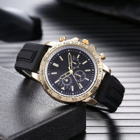 2021 Famous Trend nd Watches for Men Luxury Popular Big Dial Silicone Band Watch Mens Fashion Casual Quartz Wristwatches