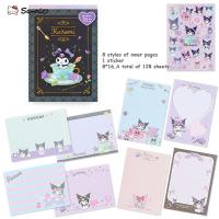 ☢✎◕ Kawaii Sanrio Colorful Cardboard Mini Notebook Cute Hello Kitty Kuromi Anime Student Diary Notepad Portable Hand Account Sticky