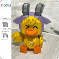 Moyu 97060 Zodiac Capricorn Duck Animal Constellation Pet Doll DIY Mini Diamond Blocks Bricks Building Toy for Children no Box