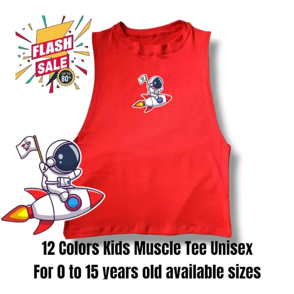 toddler boy muscle shirts