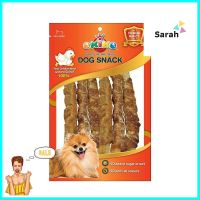 ขนมสุนัข OKIKO ไก่พันกระดูกอ่อนฉลาม 350 ก.DOG TREATS OKIKO CHICKEN WRAPPED SHARK BONE 350G. **ราคาดีที่สุด**